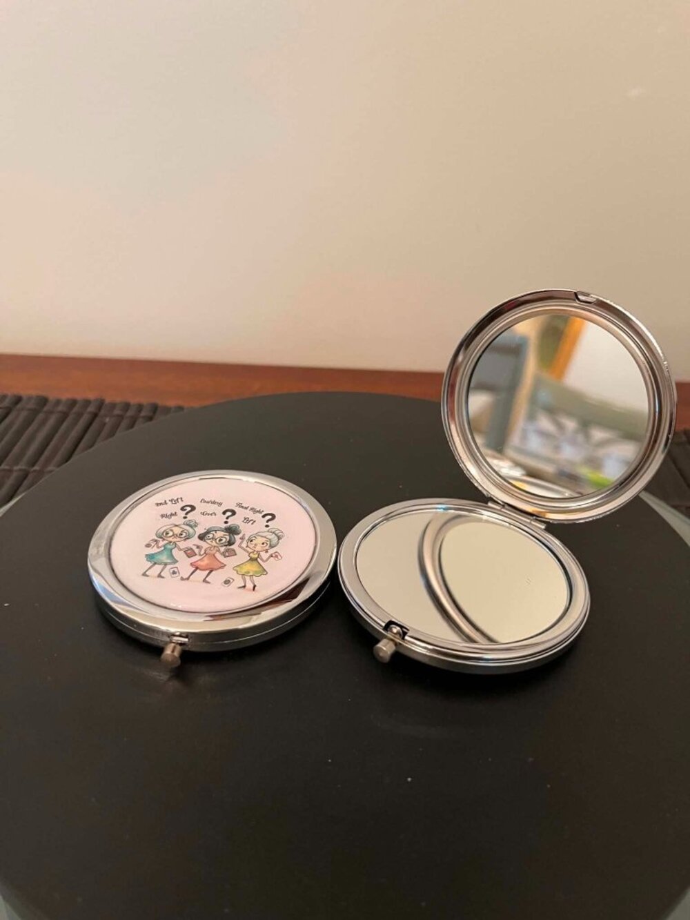 Mahjong Themed Compact/Pocket Mirror